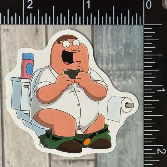 ๐10/$10๐ Family Guy Reusable Waterproof Vinyl Sticker Decal - Picture 1 of 1